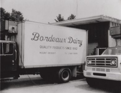 Bordeaux Dairy truck