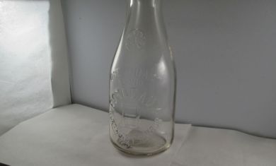 Quart milk bottle - a tough bottle to find.