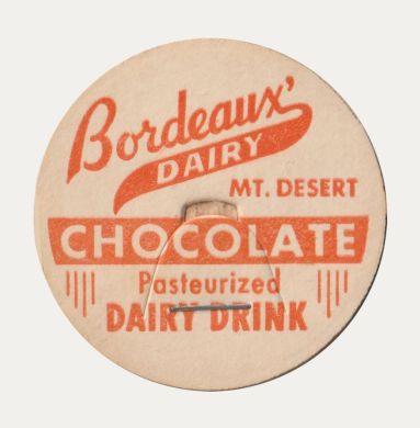 Bordeaux Dairy bottle cap (chocolate milk)