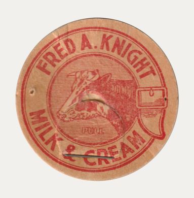 Fred a. Knight bottle cap