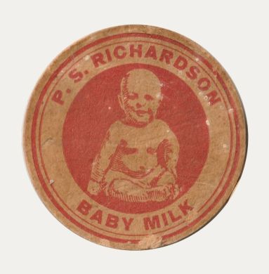  P. S. richardson bottle cap