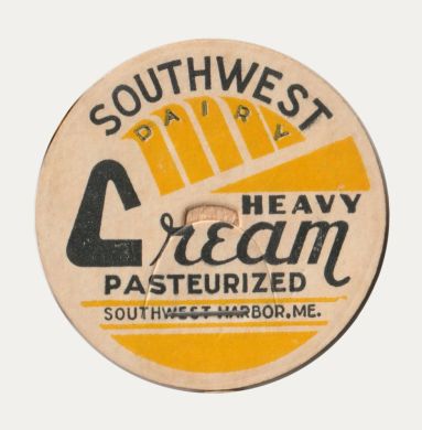 Southwest dairy bottle cap (heavy cream)