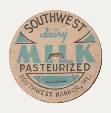 Southwest Dairy bottle cap (skim milk)