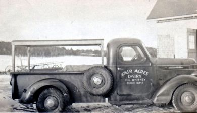 Fair Acres Dairy truck